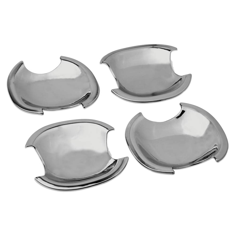 Camry Car Door Handle Cup Bowl Cover - MIKKUPPA for 2012-2014 Toyota Camry - Grade ABS Material, Triple Coated Chrome Finish (4 PCS)
