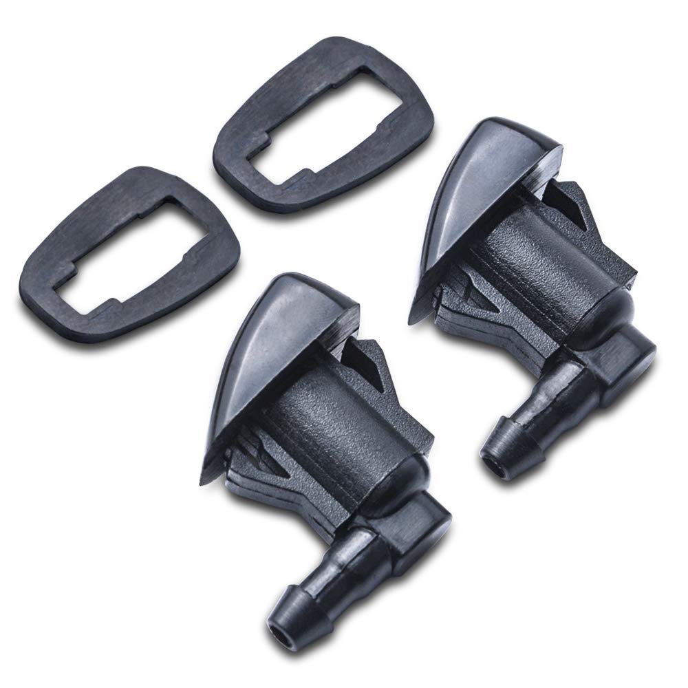 MIKKUPPA Front Windshield Washer Nozzle - for 2005-2016 Jeep Grand Cherokee, 2005-2010 Pontiac G6, 2005-2013 Chevy Malibu, 2007-2010 Saturn Aura - Pack of 2