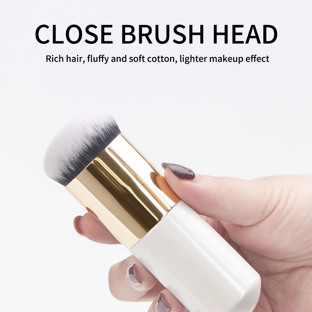 SNOWANY New Fashion Chubby Pier Foundation Brush Flat Cream Makeup Brushes Professional Cosmetic Brush