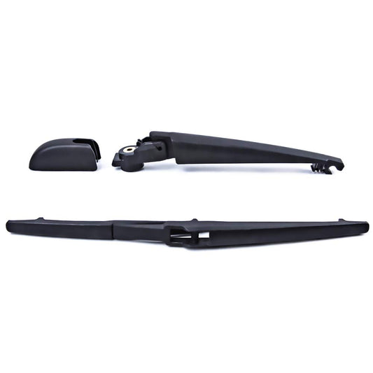 Rear Wiper Arm Blade, for 2006-2012 Toyota RAV4, 2009-2013 Matrix, 2008-2013 Highlande - MIKKUPPA Back Windshield Wiper Assembly Replacement - All Season Natural Rubber Cleaning Window