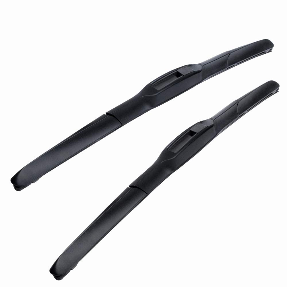 MIKKUPPA Windshield Wiper Blades, Front Wipers for 2000-2006 BMW X5, 2009-2016 Ford Flex - All Season Natural Rubber Cleaning Window - (Pack of 2)