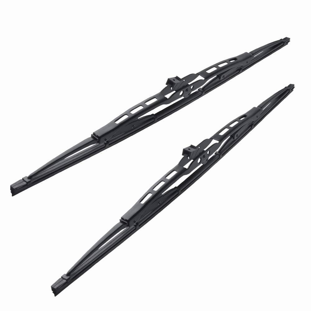 MIKKUPPA Front Windshield Wiper Blades, for 1998-2005 BMW E46 Wipers Replacement - All Season Natural Rubber Cleaning Window - 23"+20" (Pack of 2)