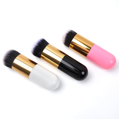 SNOWANY New Fashion Chubby Pier Foundation Brush Flat Cream Makeup Brushes Professional Cosmetic Brush